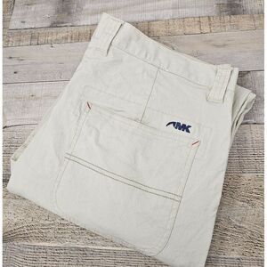 Mountain Khakis All Mountain Pants Size 36 Beige Relaxed Fit Stretch Hike Hunt